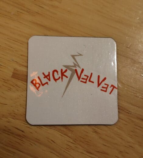 Black Velvet Magnets